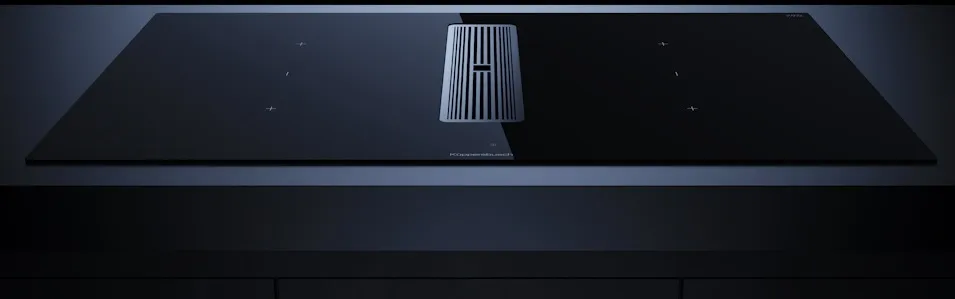 Детальное фото товара: Kuppersbusch KMI 9350.0 SR Silver Chrome индукционная поверхность