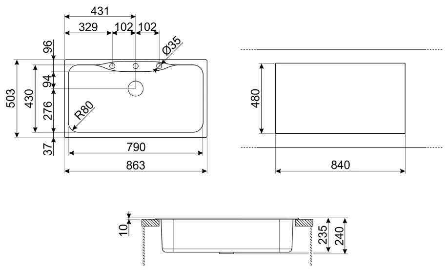 Схема встраивания