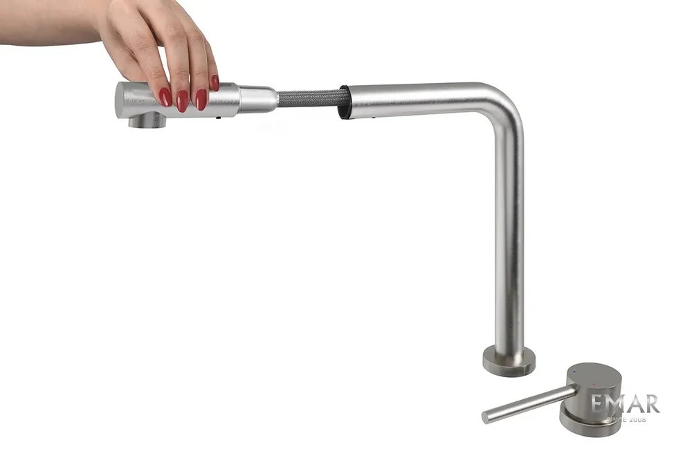 Детальное фото товара: Emar EC-7027 Satin, смеситель, сатин