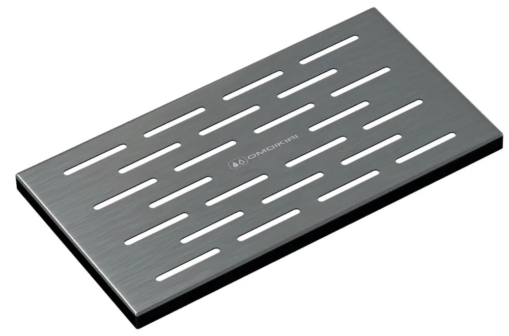 Фото товара: Omoikiri FT-01-GM, подставка-сушилка для посуды DRY-01/DRY-02