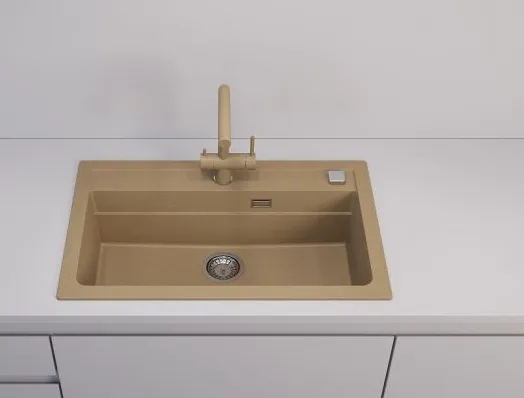 Детальное фото товара: ALVEUS GRANITAL ATROX 40 BEIGE - G55, мойка, гранит, бежевый (в комплекте с сифоном 1132823)