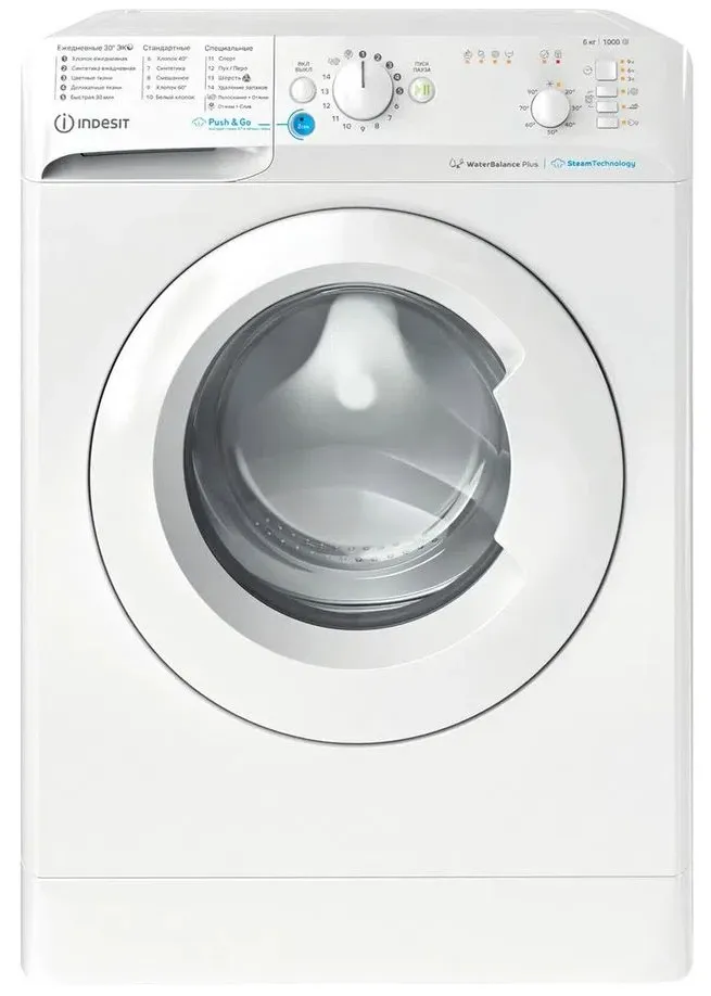 Фото товара: Indesit BWSB 61051 WWV