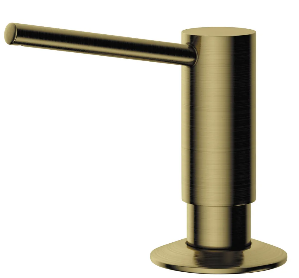 Фото товара: Omoikiri ОМ-02-AB022, дозатор для моющего средства, античная латунь