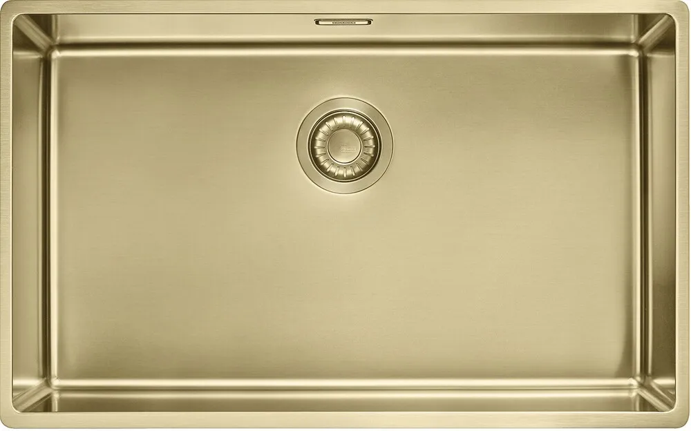 Детальное фото товара: Franke BXM 210/110-68 F-INOX, мойка, нержавеющая сталь, золото