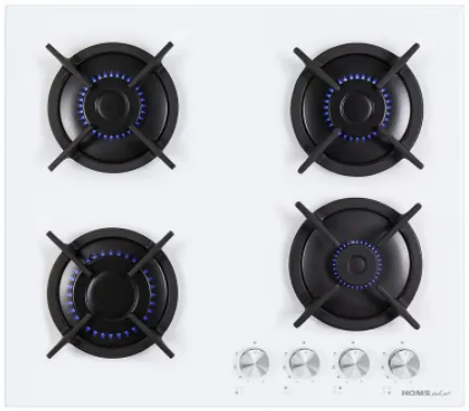 Фото товара: HOMSair HGG641WH газовая поверхность