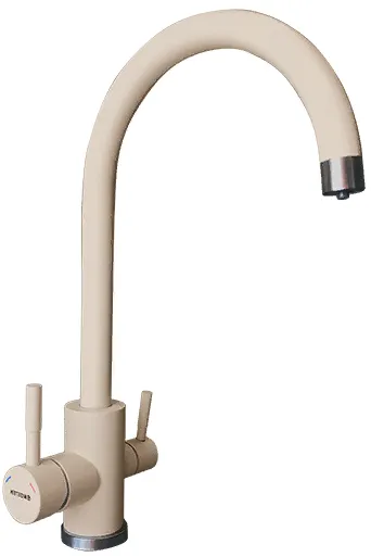 Фото товара: Ewigstein 34235162, смеситель, гранит, крем