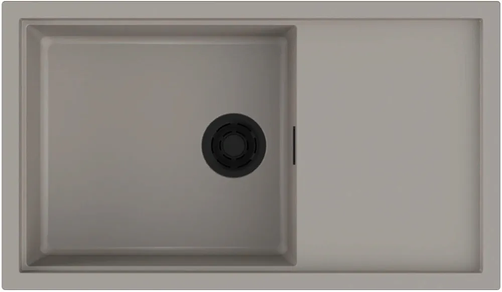 Детальное фото товара: Omoikiri Sintesi 86-GR, мойка, керамика, leningrad grey