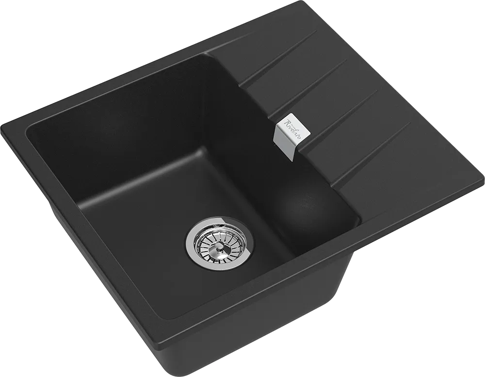 Детальное фото товара: Rivelato RAUM RM-58 antracite, мойка, гранит, антрацит