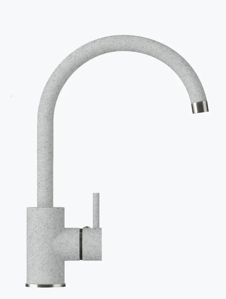 Фото товара: Polygran Элара, смеситель, светло-серый 314