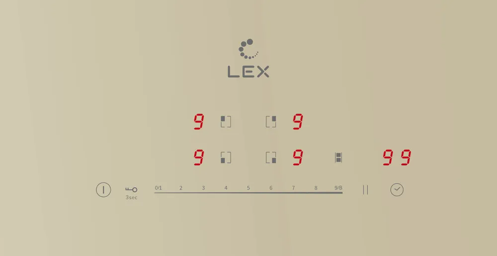 Детальное фото товара: LEX EVI 641A IV индукционная поверхность