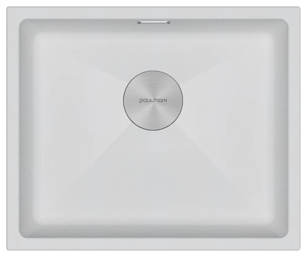 Фото товара: Paulmark LUMI 55UNI, мойка, гранит, белый