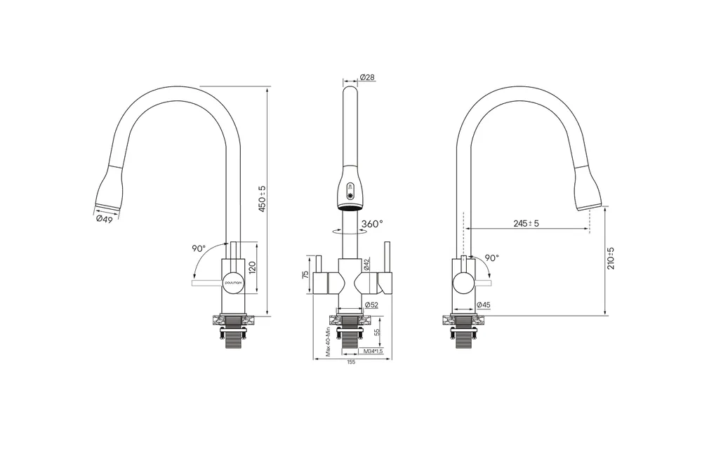 Схема встраивания