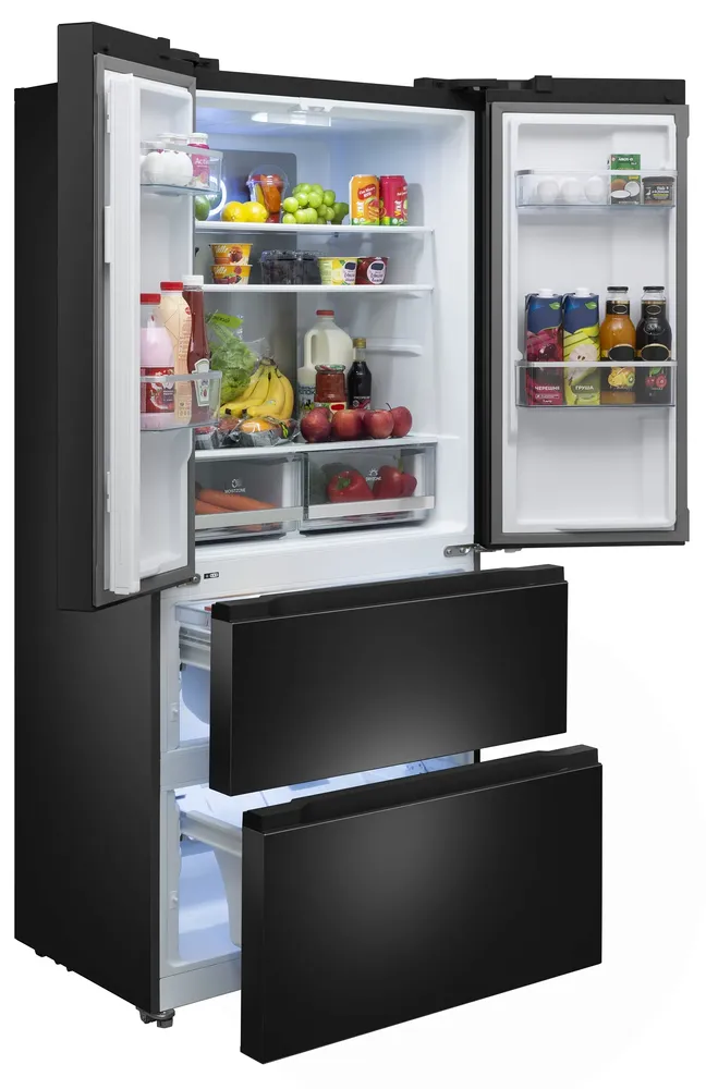 Детальное фото товара: MEFERI MFR83BLACK IX TOTAL NO FROST FRENCH DOOR COMFORT