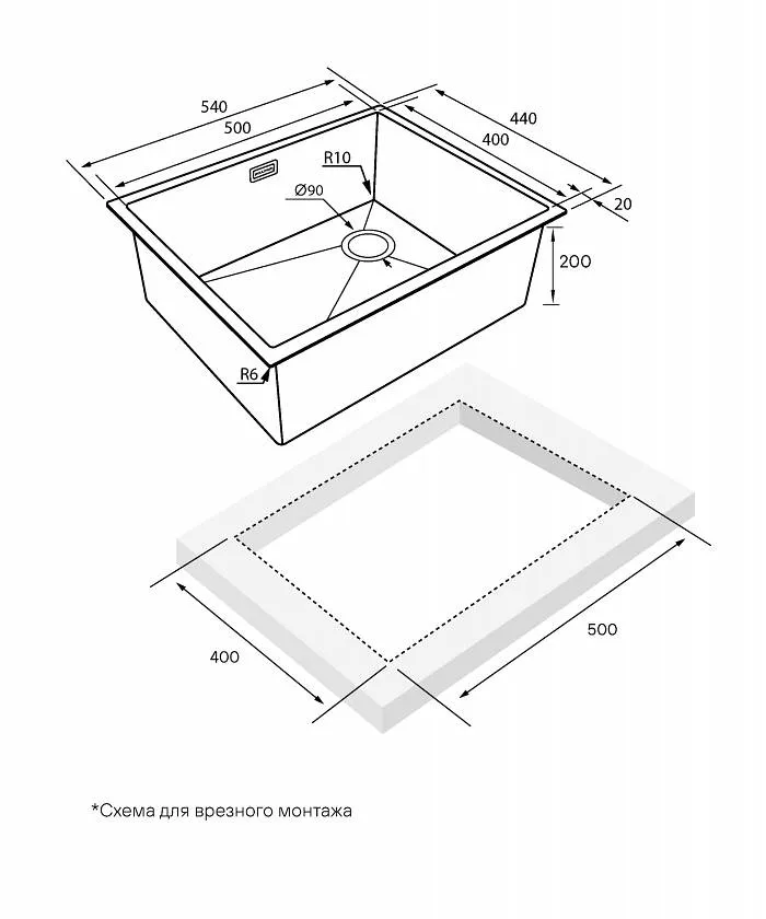 Схема встраивания