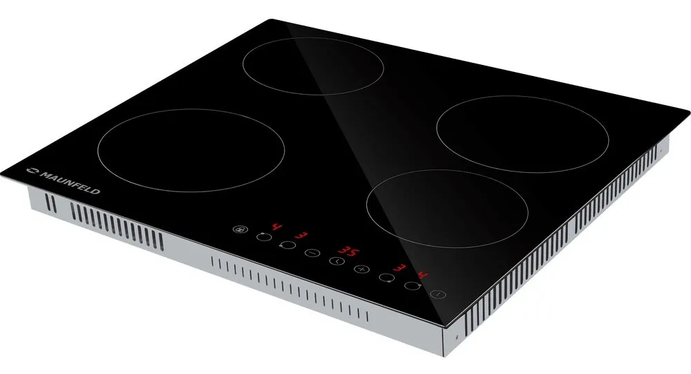 Детальное фото товара: Maunfeld AVCE594BK стеклокерамическая поверхность