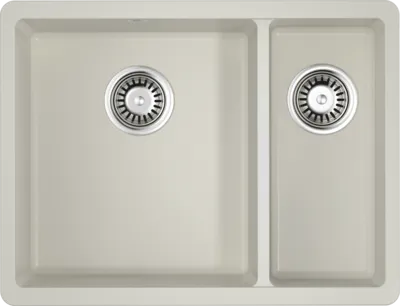 Фото товара: Omoikiri Kata 55-2-U-PA, мойка, гранит, пастила