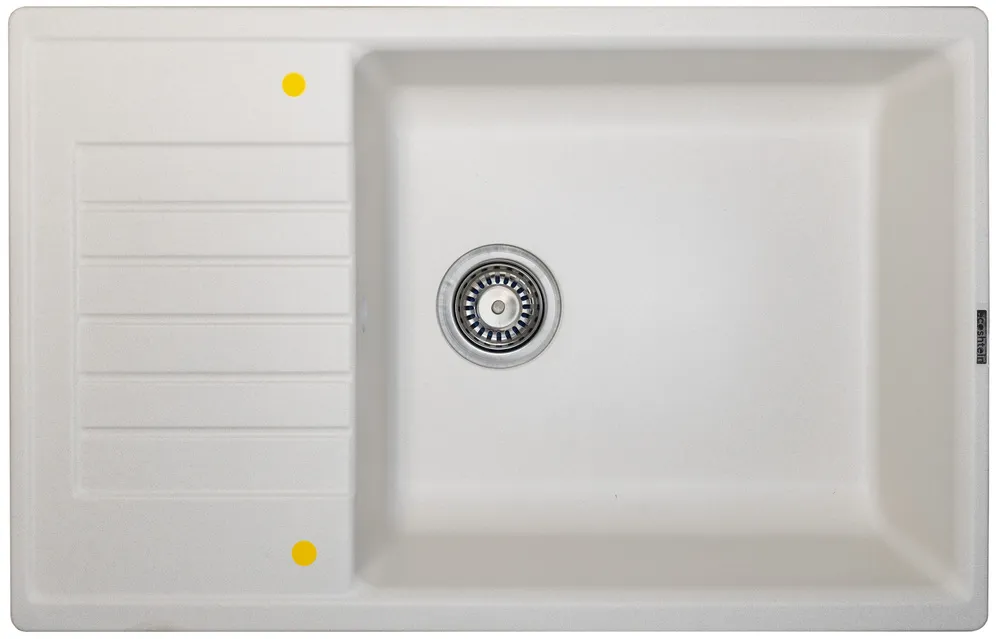 Фото товара: Ecoshtein RECHTECK 780.500, мойка, гранит, латте