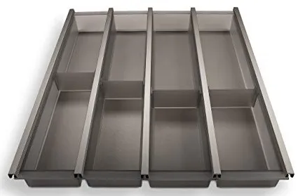 Детальное фото товара: Ninka Cuisio Aqua 500, Innotech Hettich, лоток для столовых приборов, графит