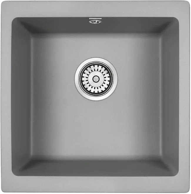 Детальное фото товара: Paulmark GERA 50, мойка, гранит, серый металлик