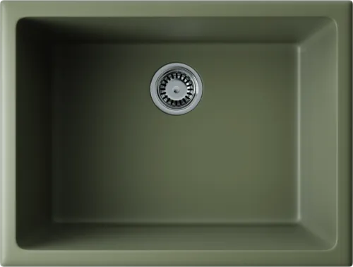 Детальное фото товара: Omoikiri Okinoshima 61-U/I-OL мойка, керамика, olive