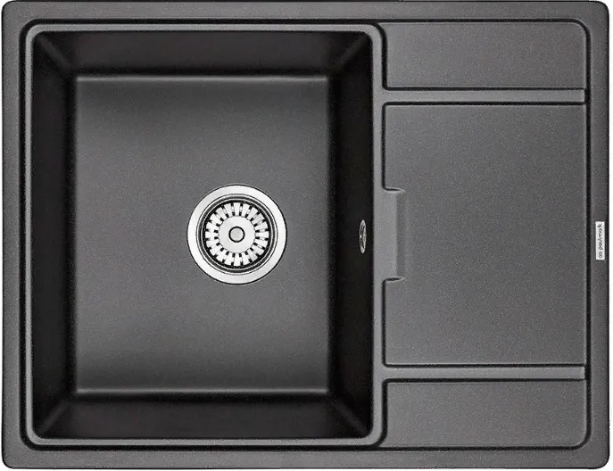 Детальное фото товара: Paulmark FLUGEN 50-650, мойка, гранит, черный