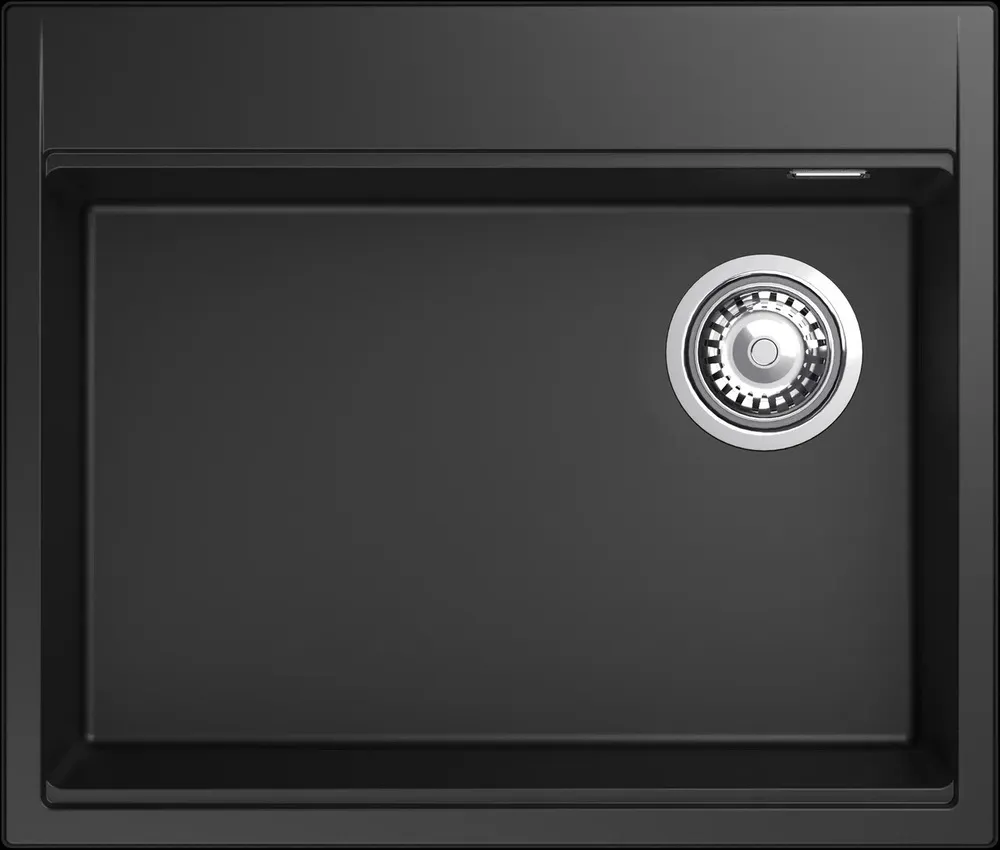 Фото товара: Rivelato TESORO TR-605-R antracite, мойка, гранит, антрацит