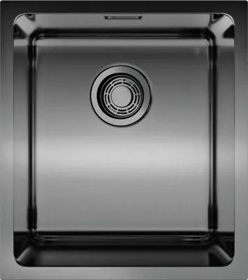 Детальное фото товара: Omoikiri Tadzava 39-U/I-GM, мойка, нержавеющая сталь/вороненая сталь