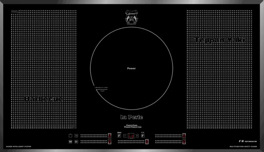 Фото товара: KAISER KCT 97 FI La Perle индукционная поверхность
