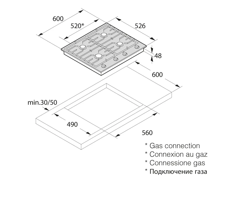 Схема встраивания