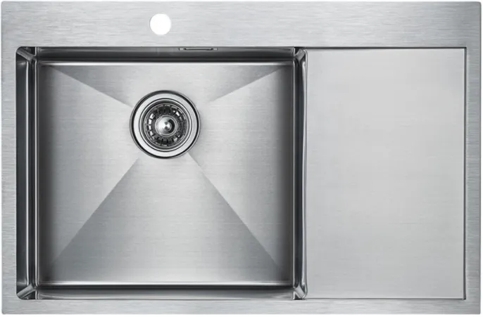 Фото товара: Paulmark VELTEN 78F, мойка, нержавеющая сталь, левая