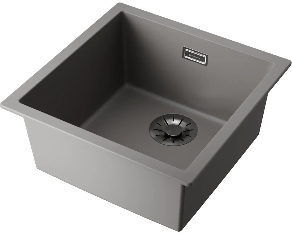 Детальное фото товара: Omoikiri Yamakawa 45-U/I-GR, мойка, керамика, leningrad grey