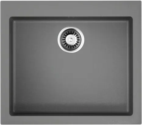 Фото товара: Omoikiri Bosen 57-GR, мойка, гранит, leningrad grey