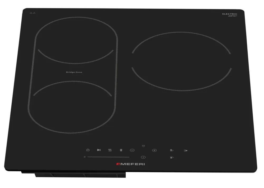 Детальное фото товара: MEFERI MEH453BK COMFORT стеклокерамическая поверхность