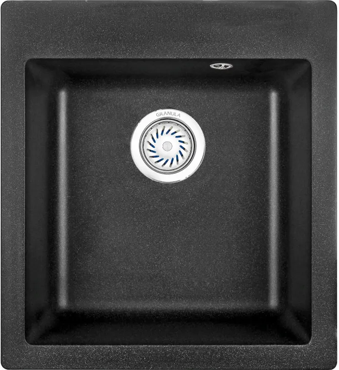 Фото товара: GRANULA 4651 мойка, гранит, черный