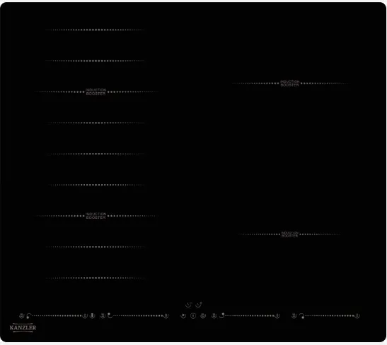 Фото товара: Kanzler KI 026 S индукционная поверхность