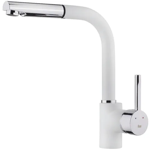 Фото товара: Teka ARK 938, смеситель, белая эмаль