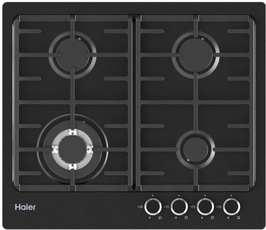 Фото товара: Haier HHX-M64CWFBX газовая поверхность