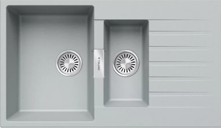 Фото товара: Tolero Loft TL-860, мойка, гранит, платина