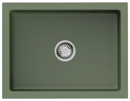 Фото товара: Omoikiri Mikura 61-OL, мойка, керамика, olive