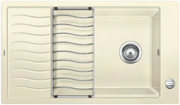 Фото товара: Blanco Elon XL 8S, мойка, гранит, жасмин с клапаном-автоматом