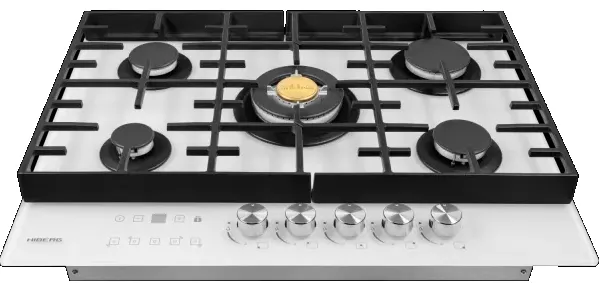 Детальное фото товара: HIBERG VM 7255 W газовая поверхность