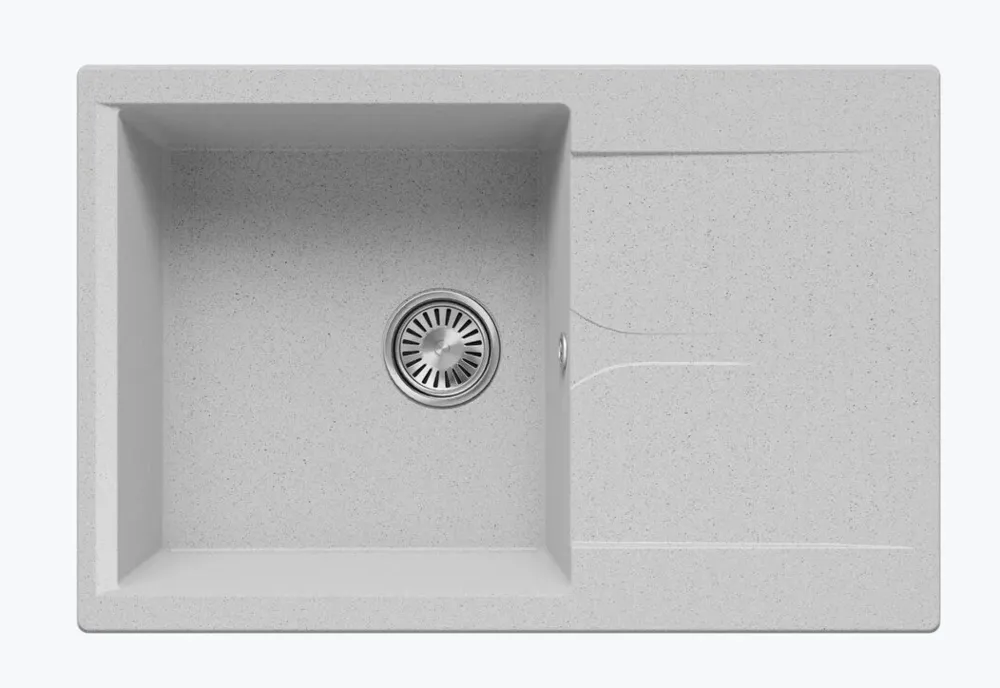 Фото товара: Polygran GALS-760, мойка, мрамор, светло-серый 314