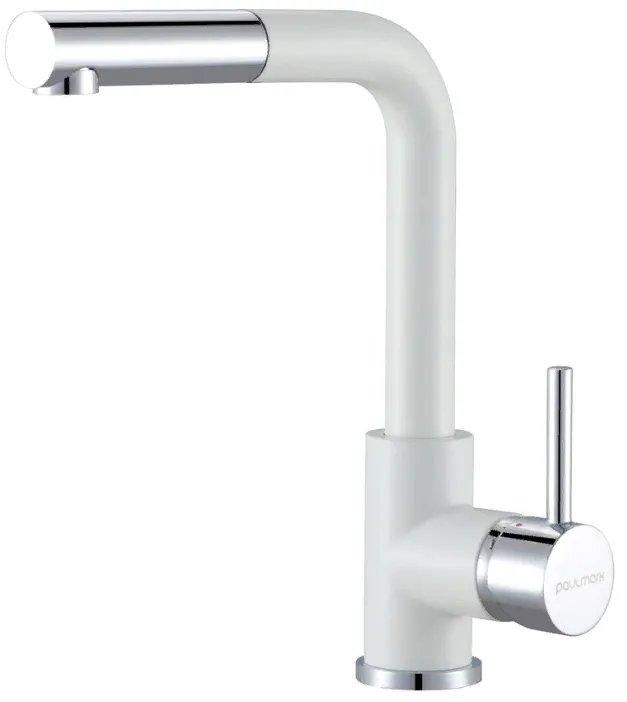 Фото товара: Paulmark KASSEL, смеситель, белый матовый