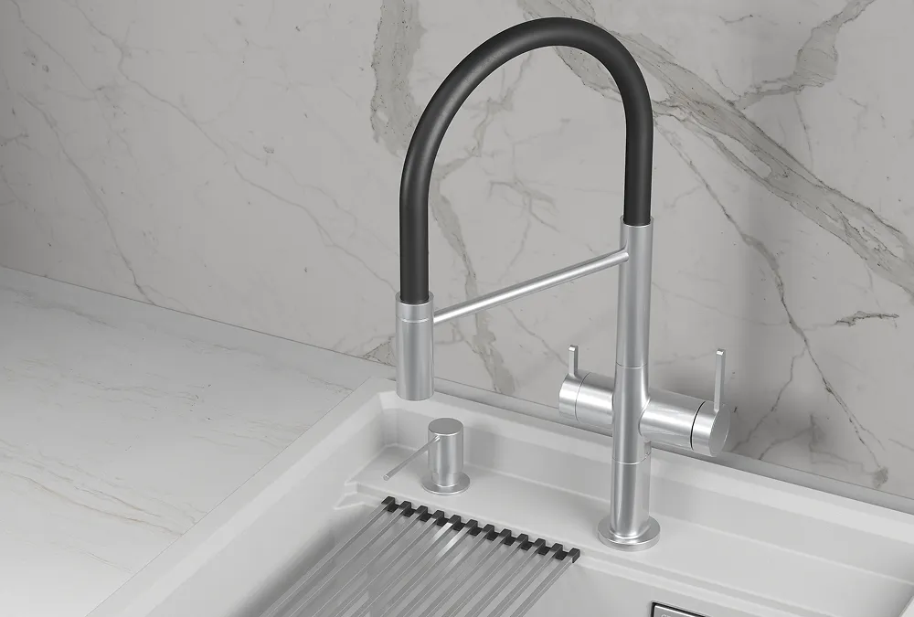 Фото товара: GRANULA 8277 смеситель, нержавеющая сталь