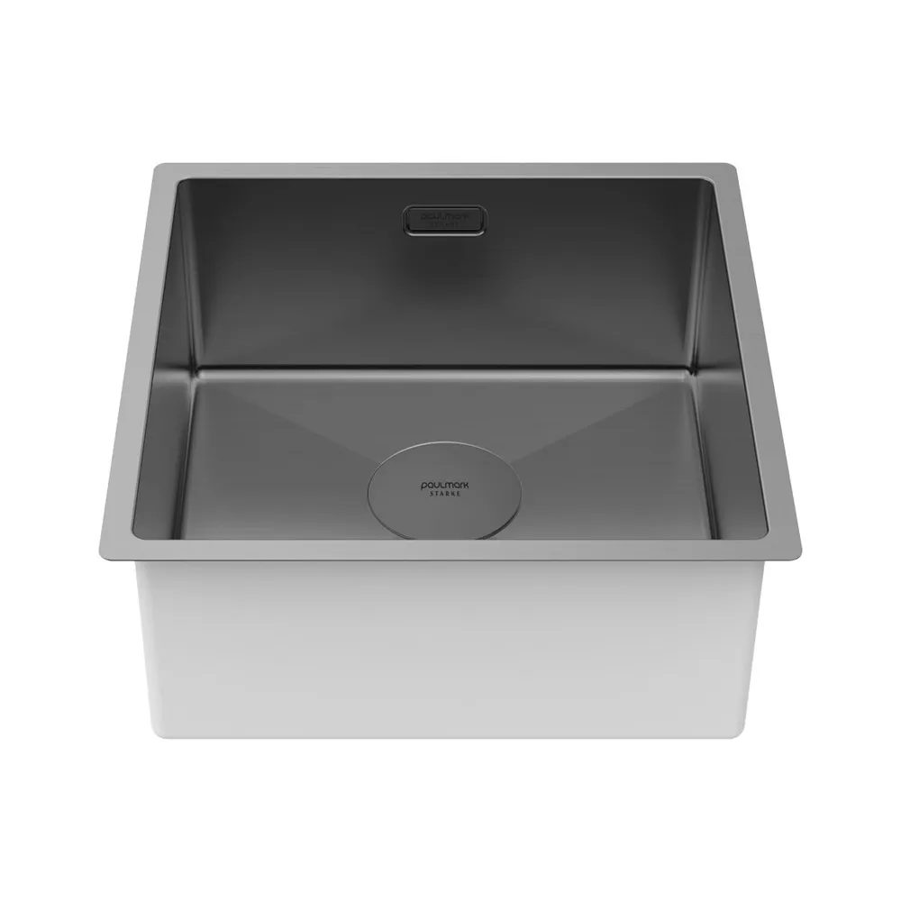 Детальное фото товара: Paulmark NEXT 44 UNI, мойка, нержавеющая сталь, вороненая сталь