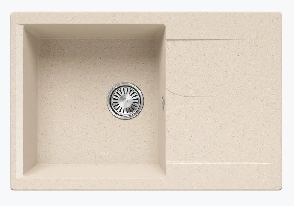 Фото товара: Polygran GALS-760, мойка, мрамор, кремовый 327