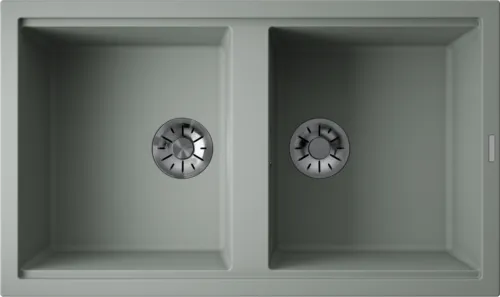 Фото товара: Omoikiri Kitagawa 86-2-WG, мойка, керамика, ветреный зеленый