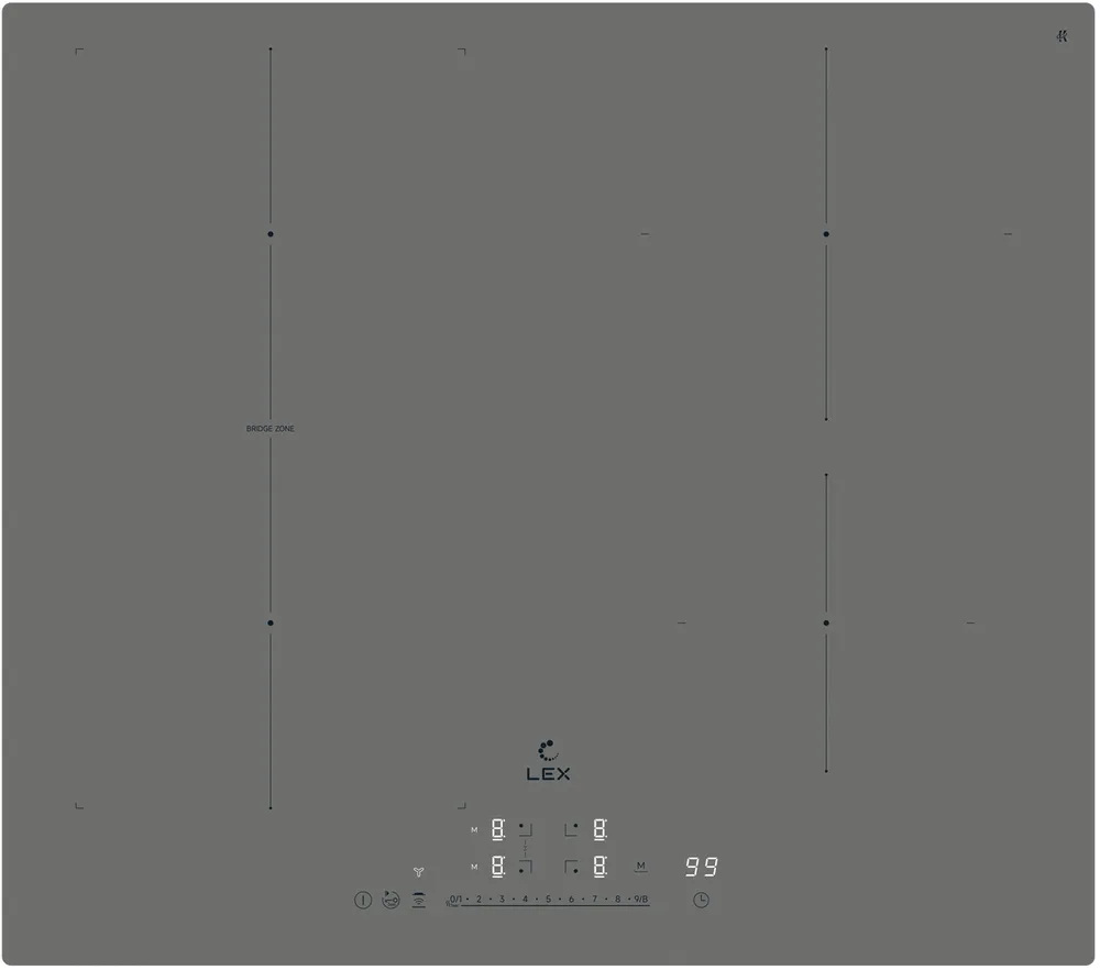 Фото товара: LEX EVI 641A I GR индукционная поверхность