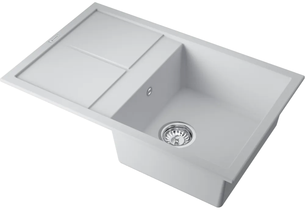 Детальное фото товара: Omoikiri Sumi 79A-WH, мойка, керамика, белый