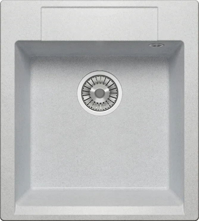 Детальное фото товара: Tolero Classic R-117, мойка, гранит, серый металлик 001
